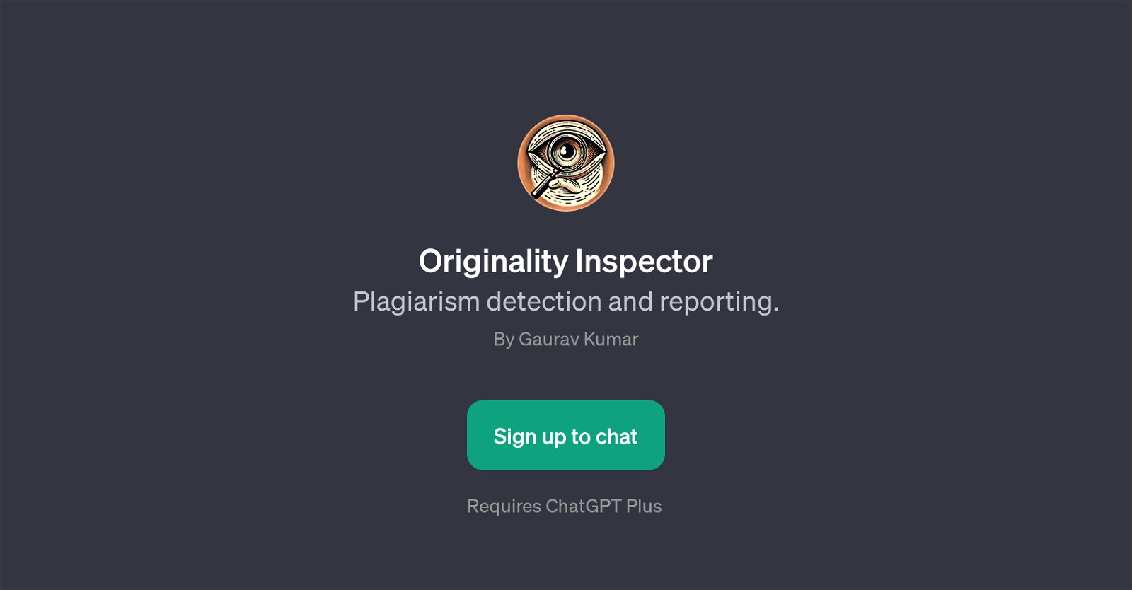 Originality Inspector image