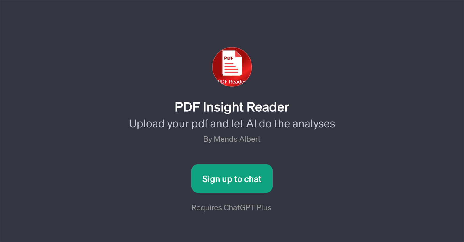 PDF Insight Reader image