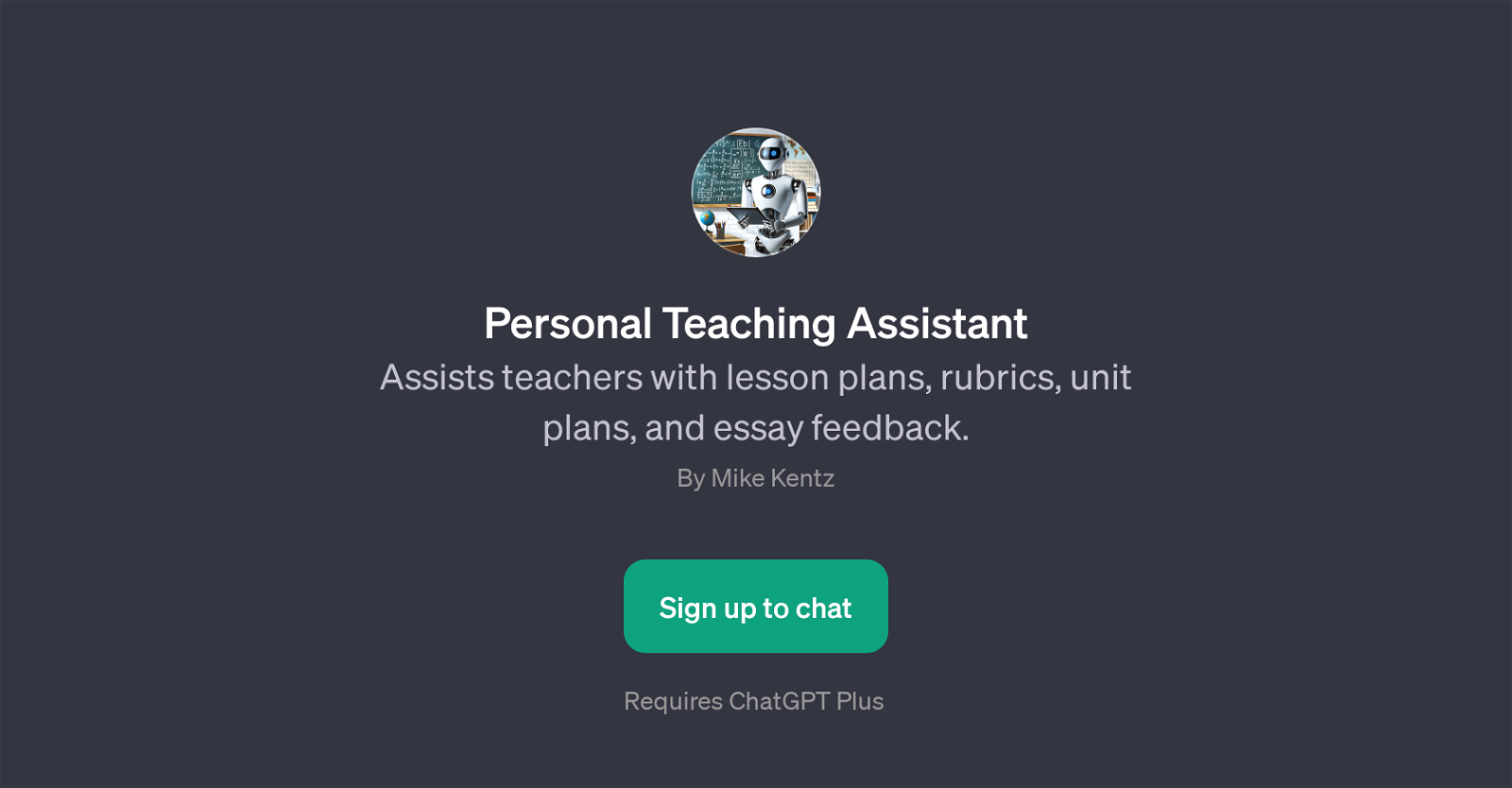 Personal Teaching Assistant image