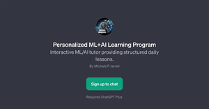 Personalized ML+AI Learning Program