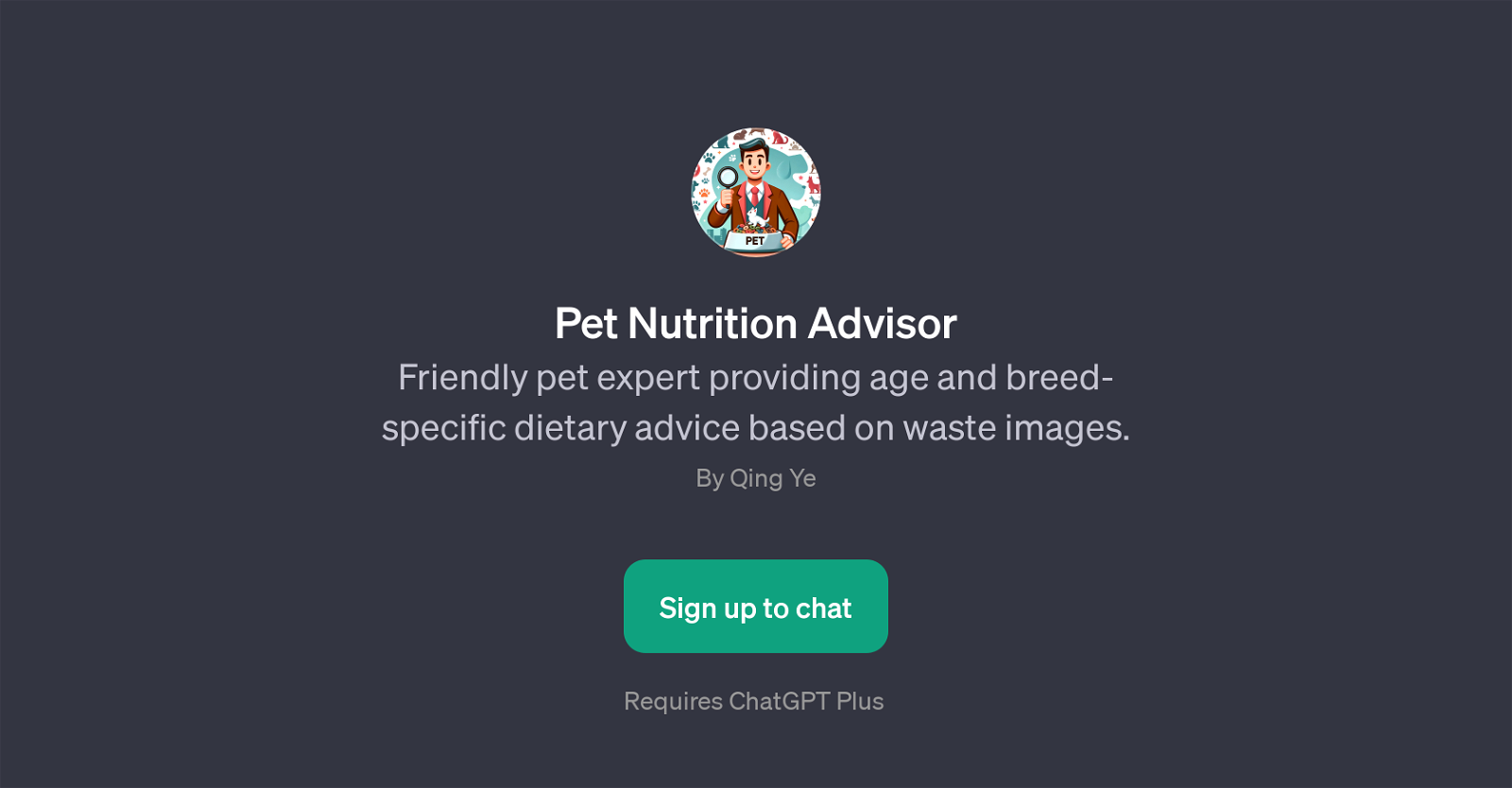 Pet Nutrition Advisor image