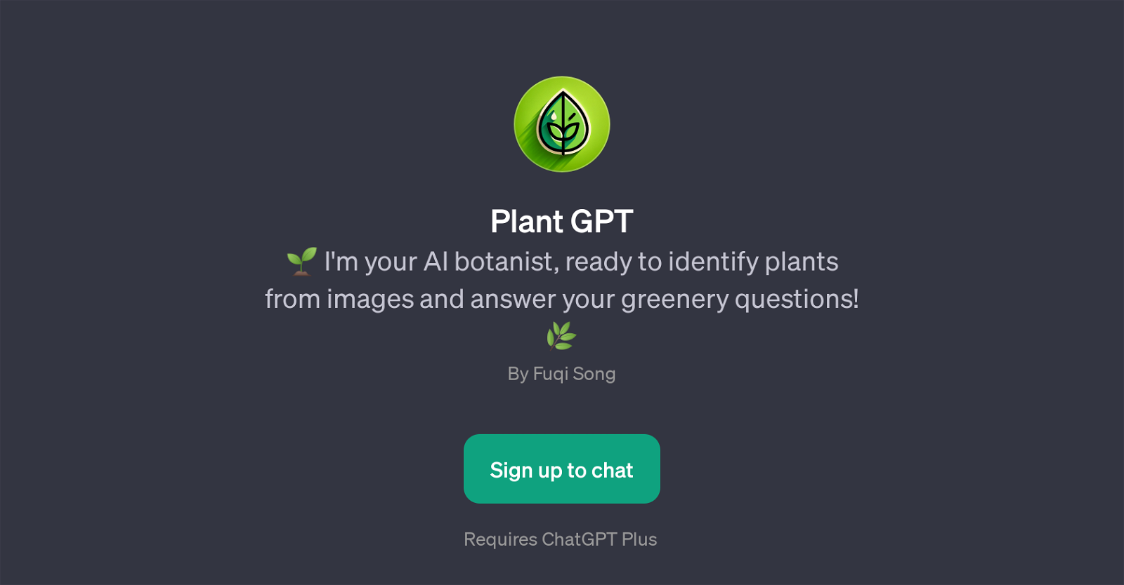 Plant GPT image