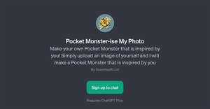 Pocket Monster-ise My Photo