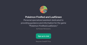 Pokmon FireRed and LeafGreen Personal Assistant