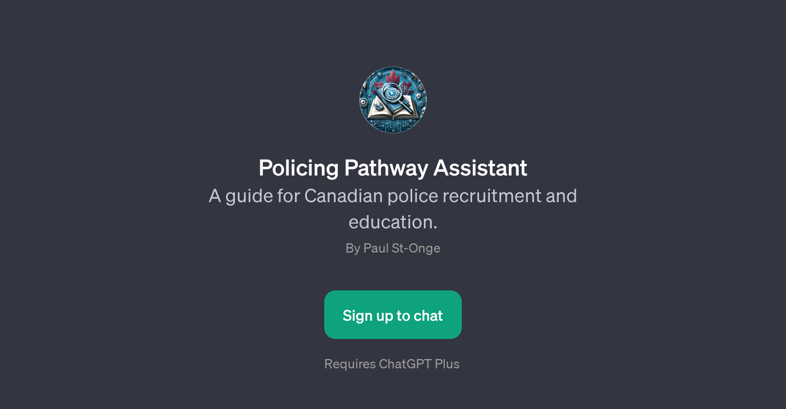 Policing Pathway Assistant image