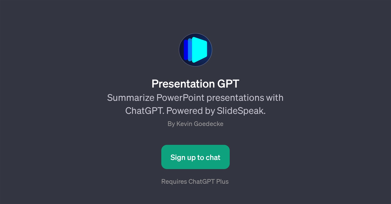 Presentation GPT image