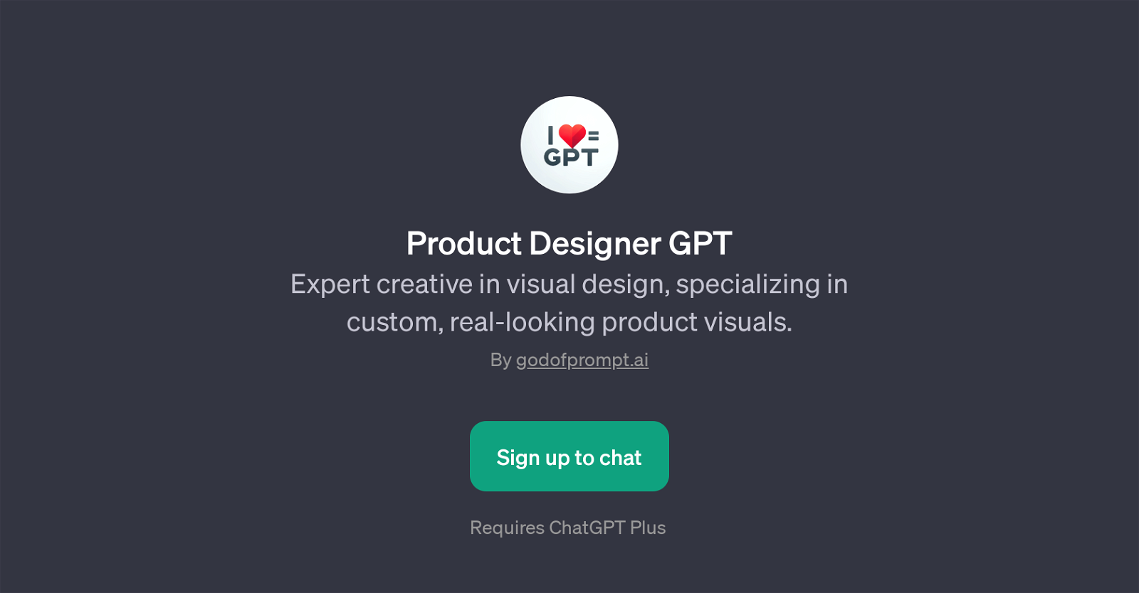 Product Designer GPT image