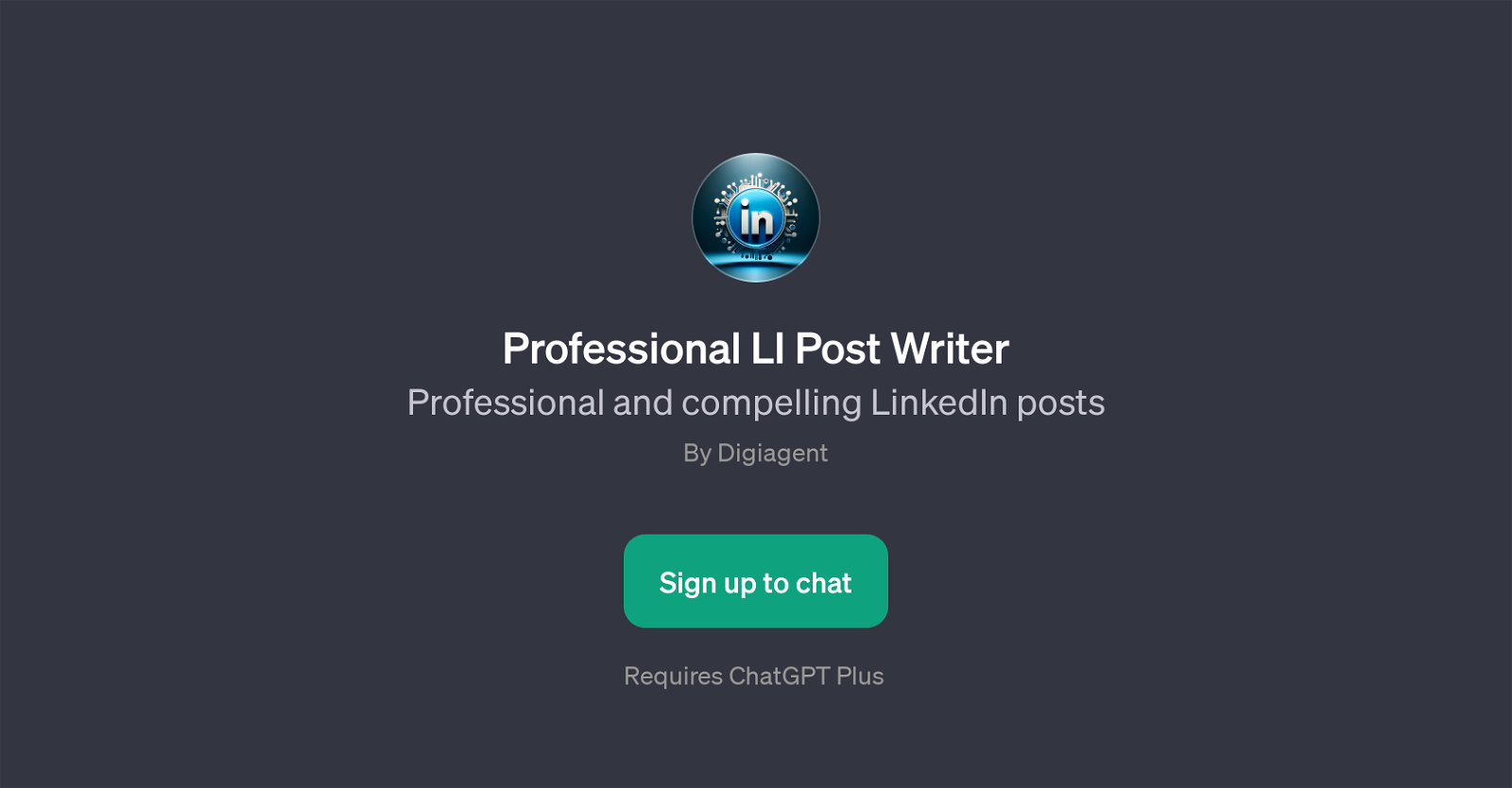 Professional LI Post Writer image