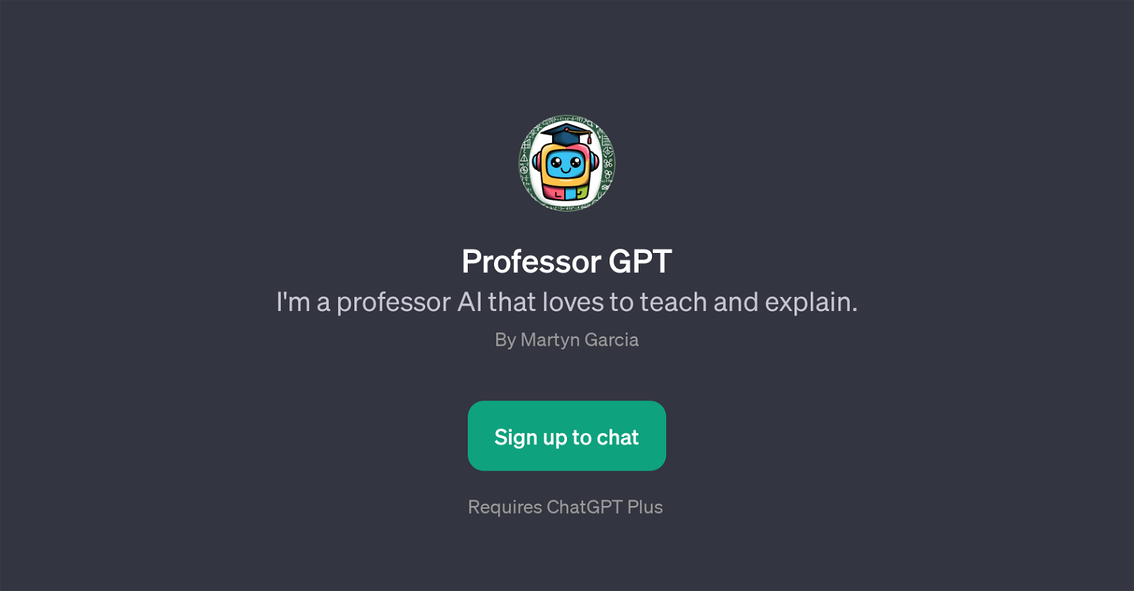 Professor GPT image