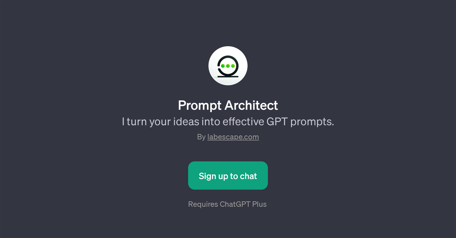 Prompt Architect image