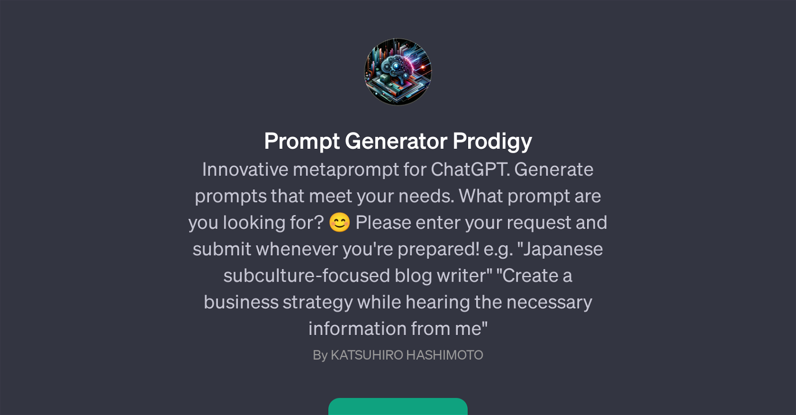 Prompt Generator Prodigy image