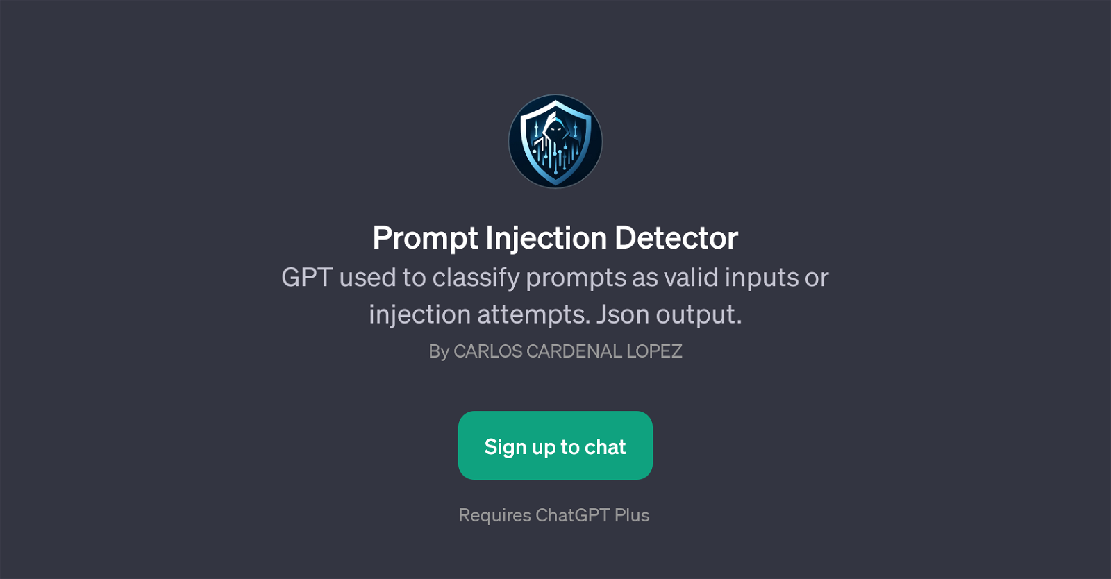 Prompt Injection Detector image