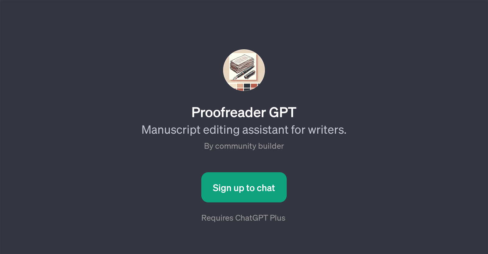 Proofreader GPT image