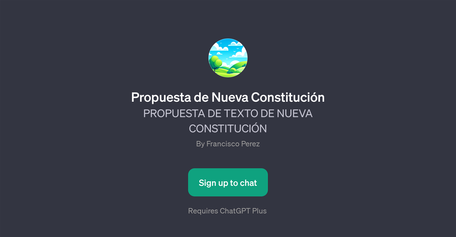 Propuesta de Nueva Constitucin image