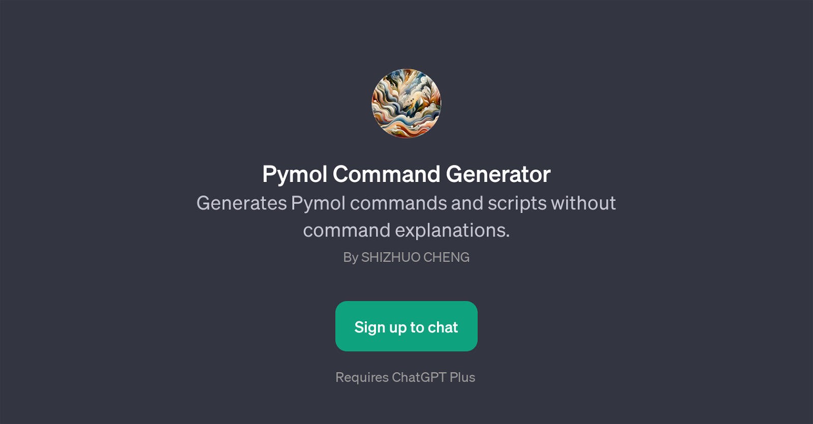 Pymol Command Generator image