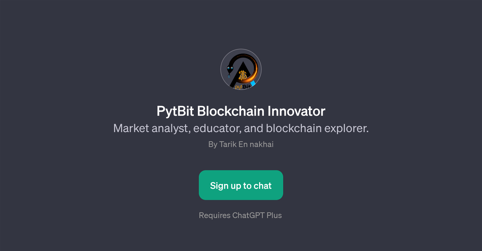 PytBit Blockchain Innovator image