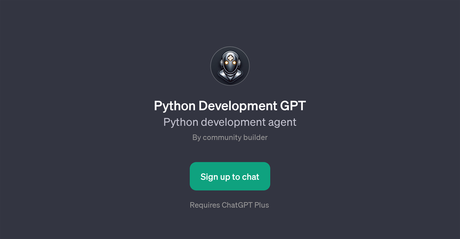 Python Development GPT image