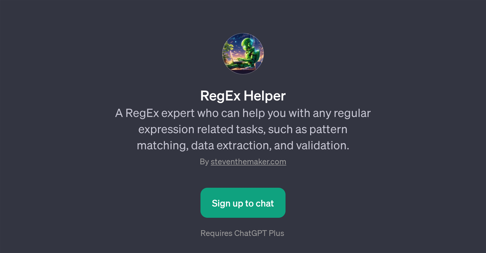 RegEx Helper image