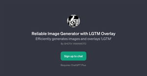 Reliable Image Generator with LGTM Overlay