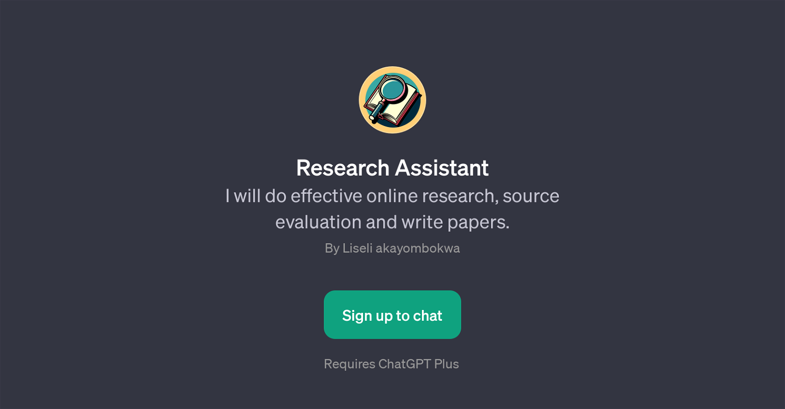 Research Assistant image