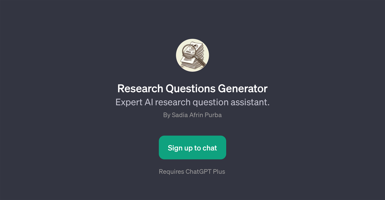 Research Questions Generator image