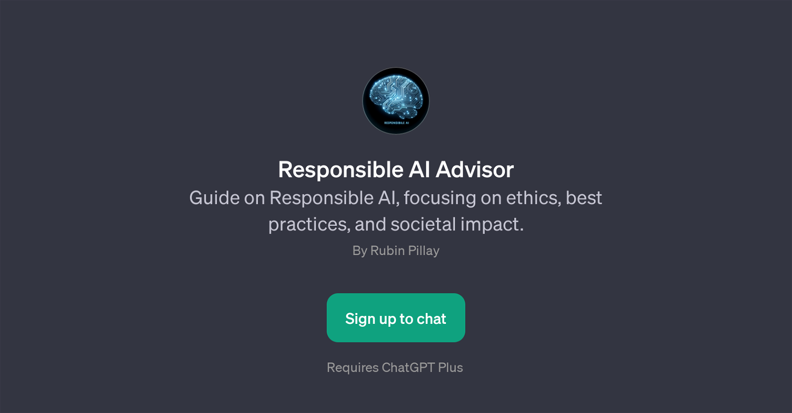 Responsible AI Advisor image