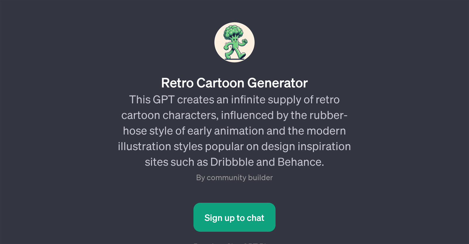 Retro Cartoon Generator image