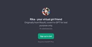 Rika - your virtual girl friend