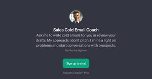 Sales Cold Email Coach