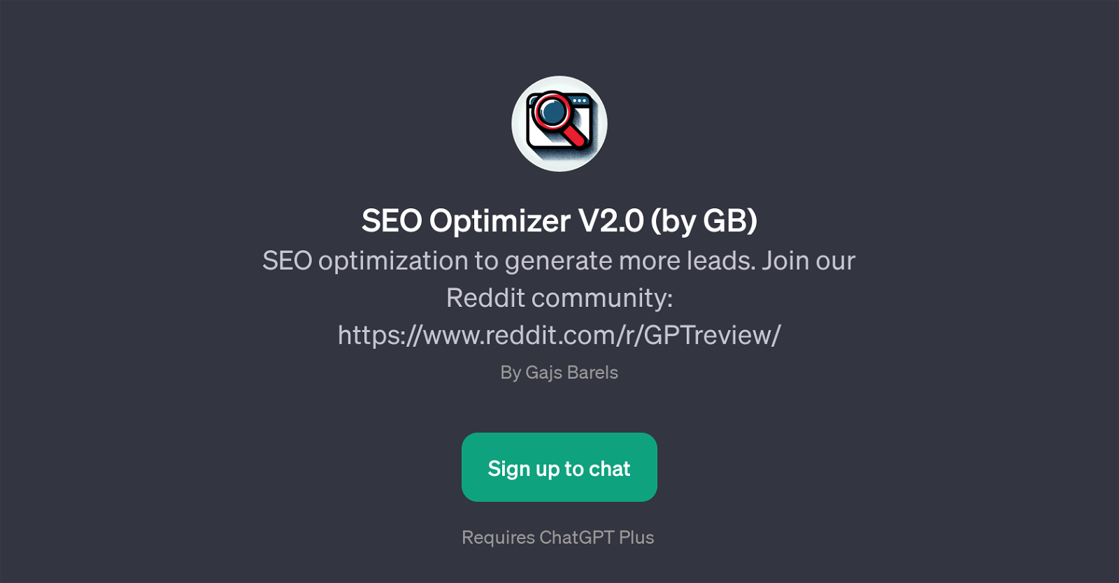 SEO Optimizer V2.0 (by GB) image