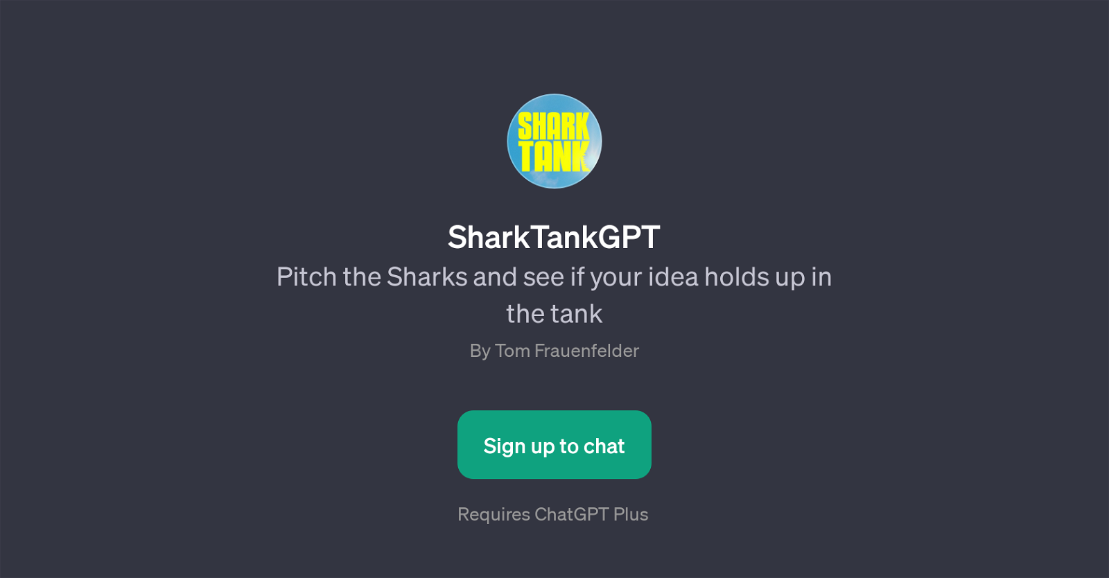 SharkTankGPT image