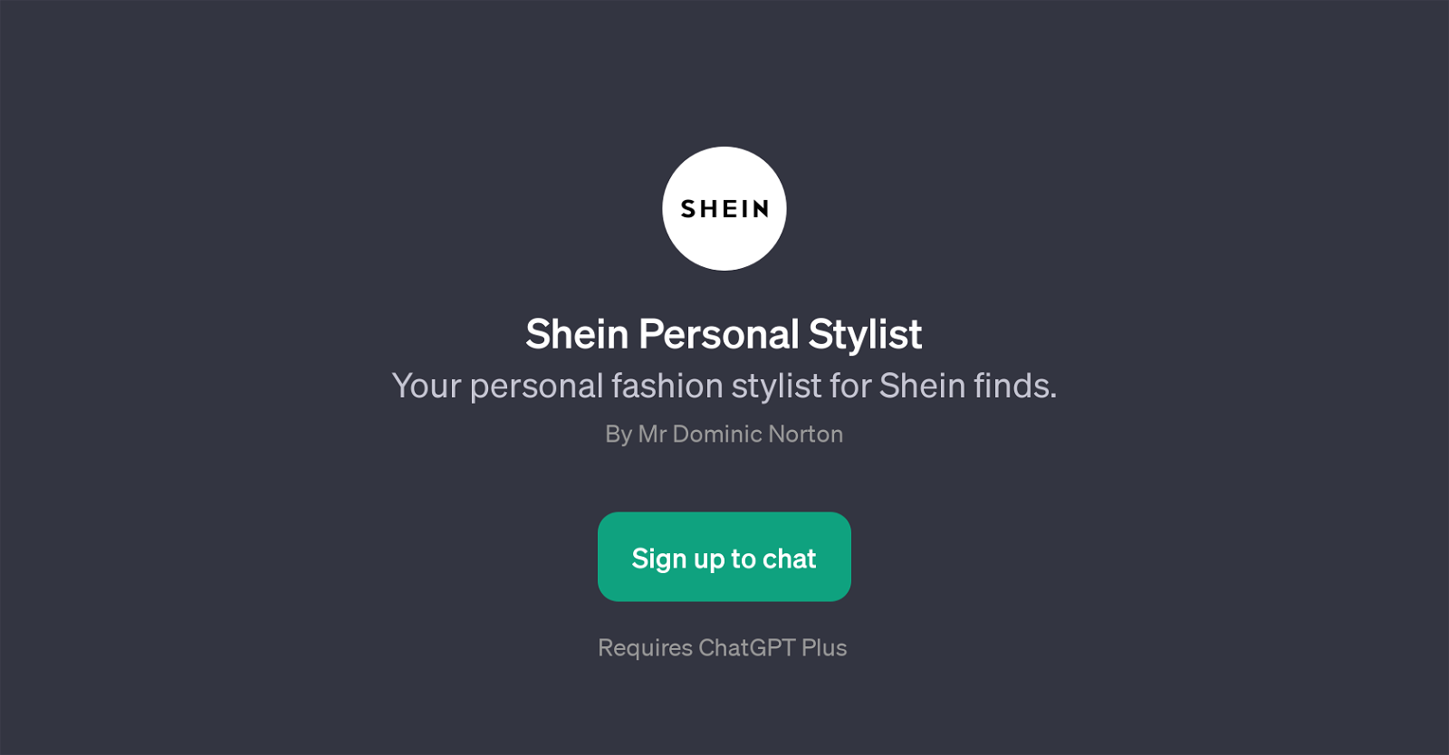 Shein Personal Stylist image