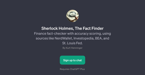 Sherlock Holmes, The Fact Finder