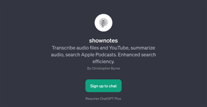 shownotes