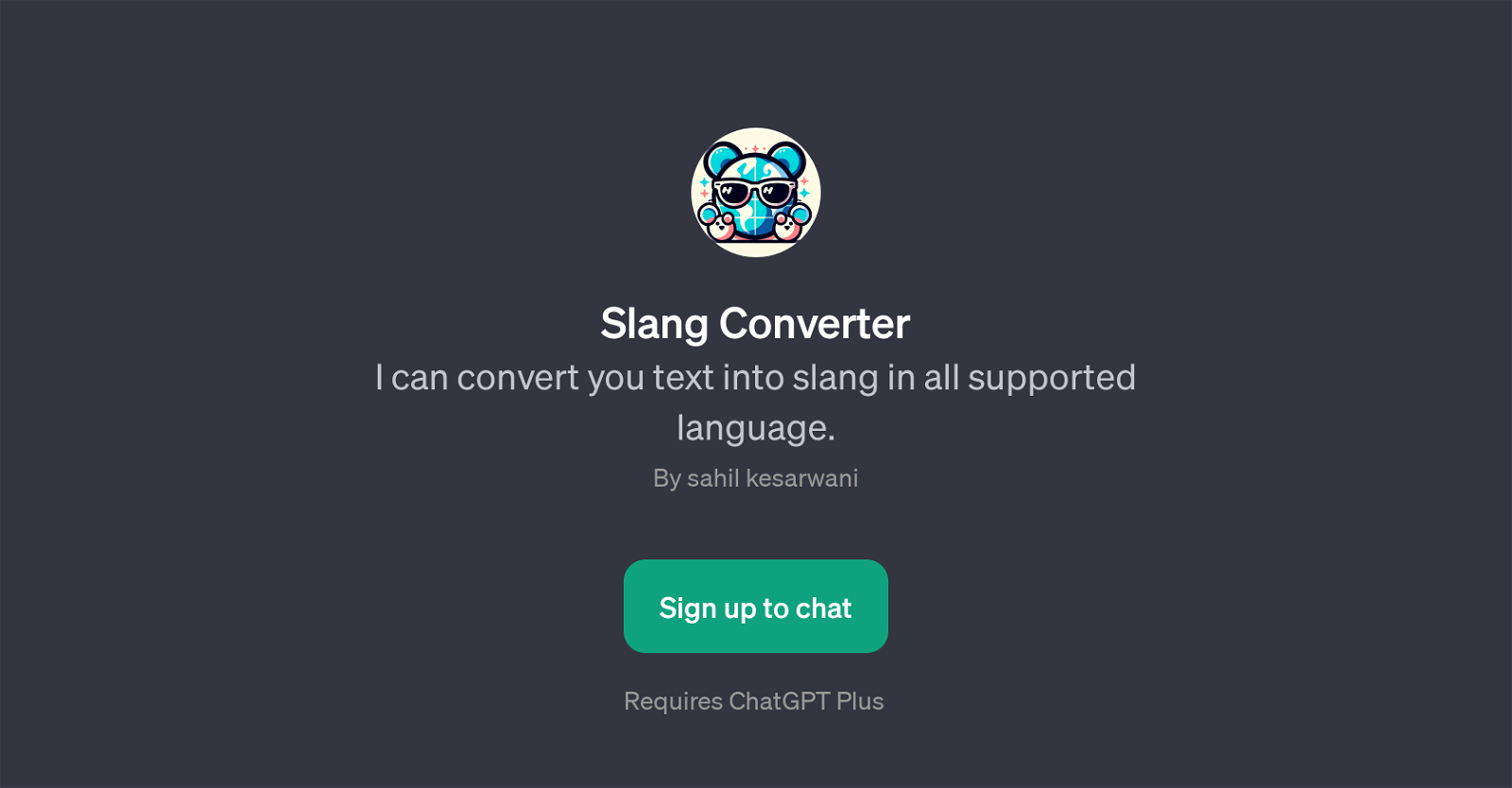 Slang Converter image