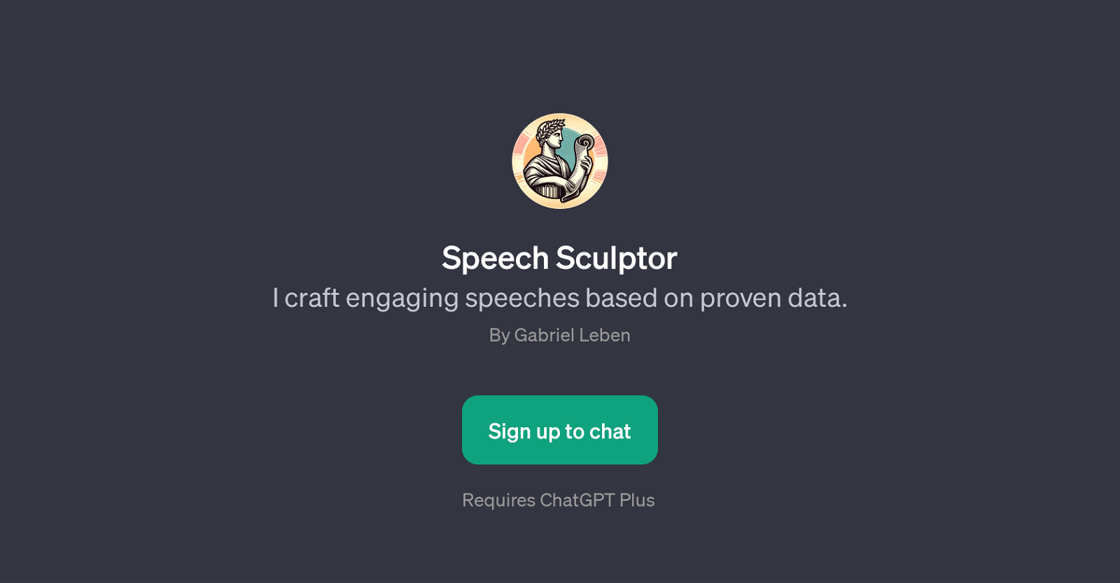 Speech Sculptor image