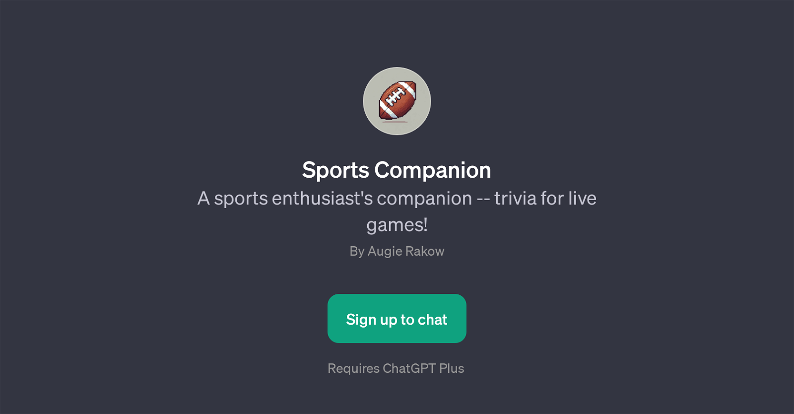 Sports Companion image