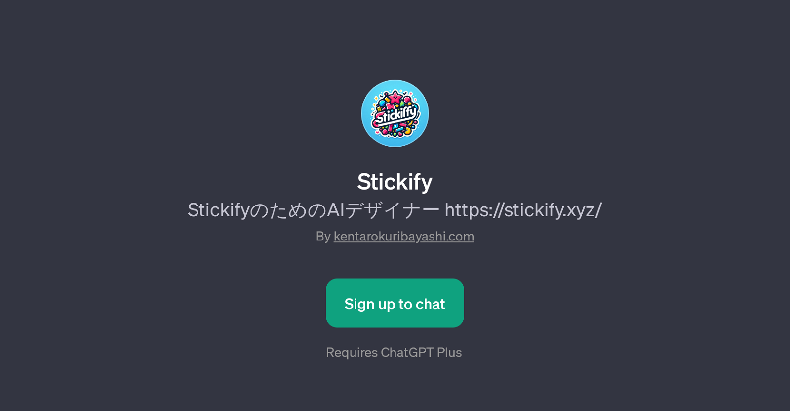 Stickify image