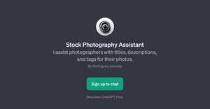 Stock Photography Assistant