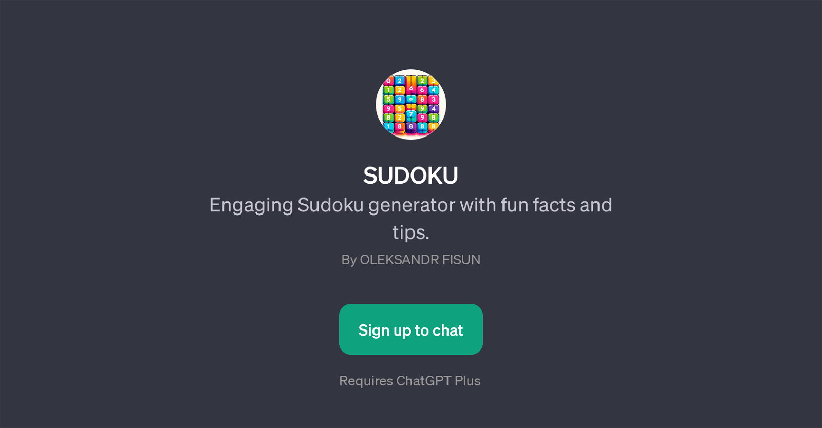 SUDOKU image