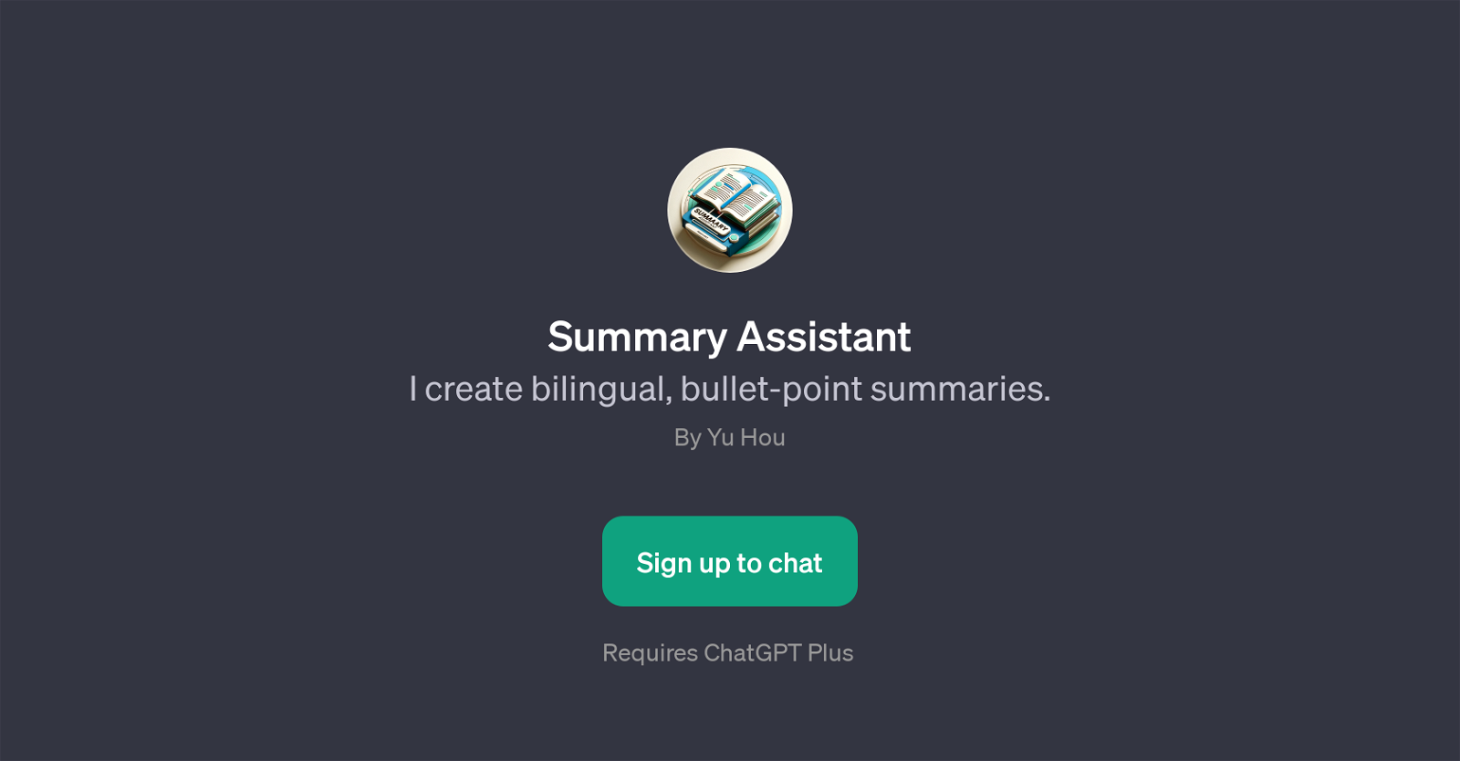 Summary Assistant image