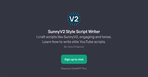 SunnyV2 Style Script Writer