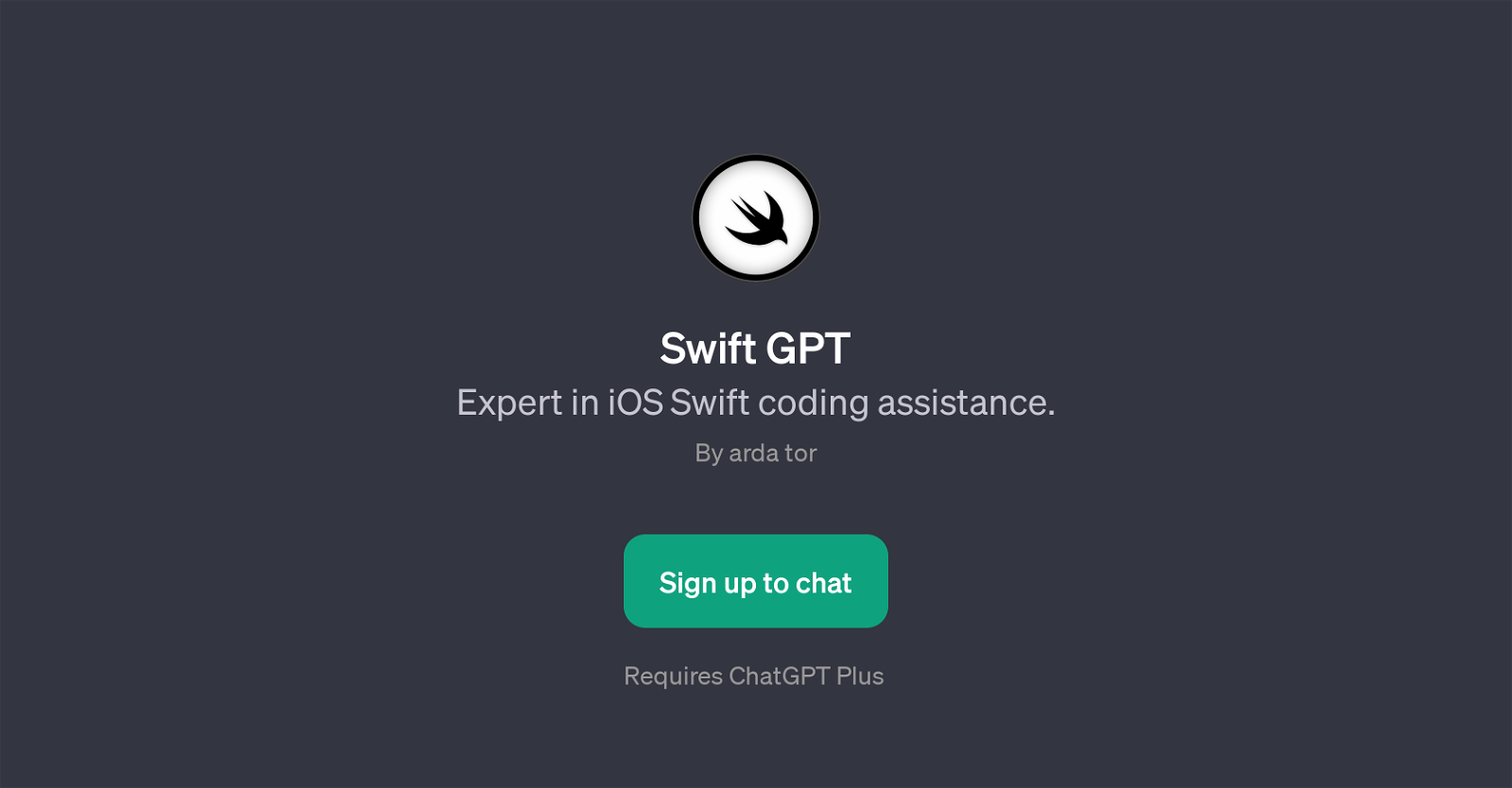 Swift GPT image