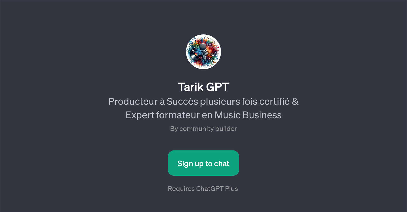 Tarik GPT image