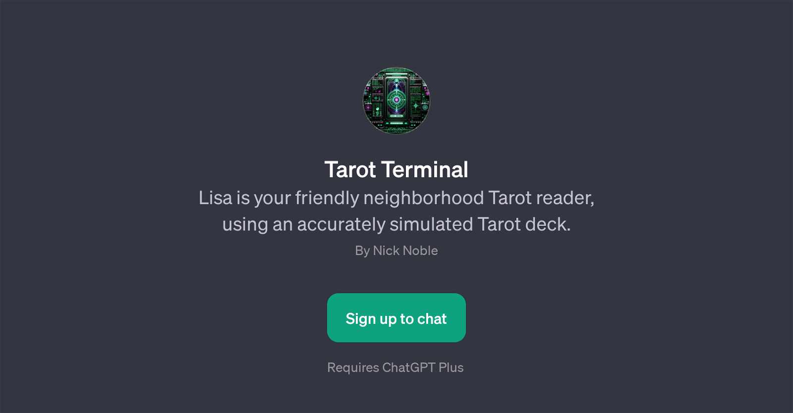 Tarot Terminal image