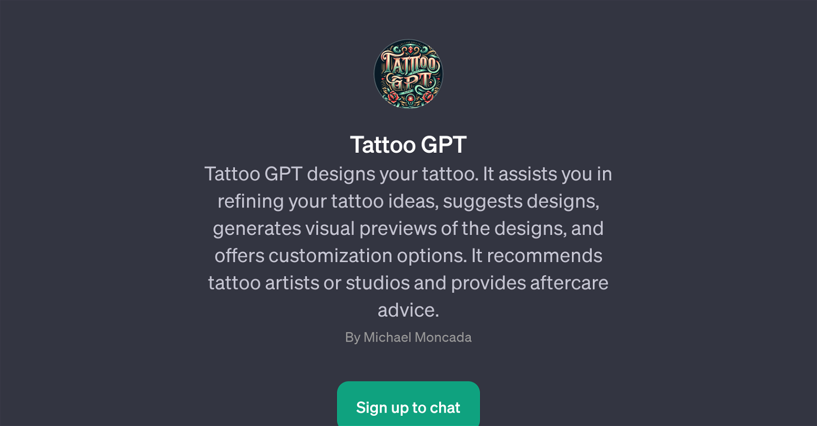 Tattoo GPT image