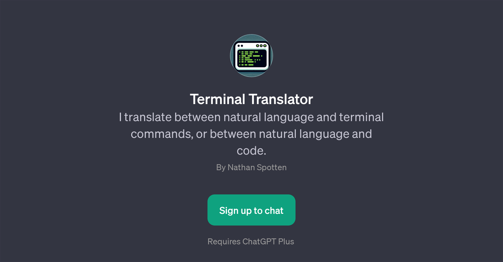 Terminal Translator image