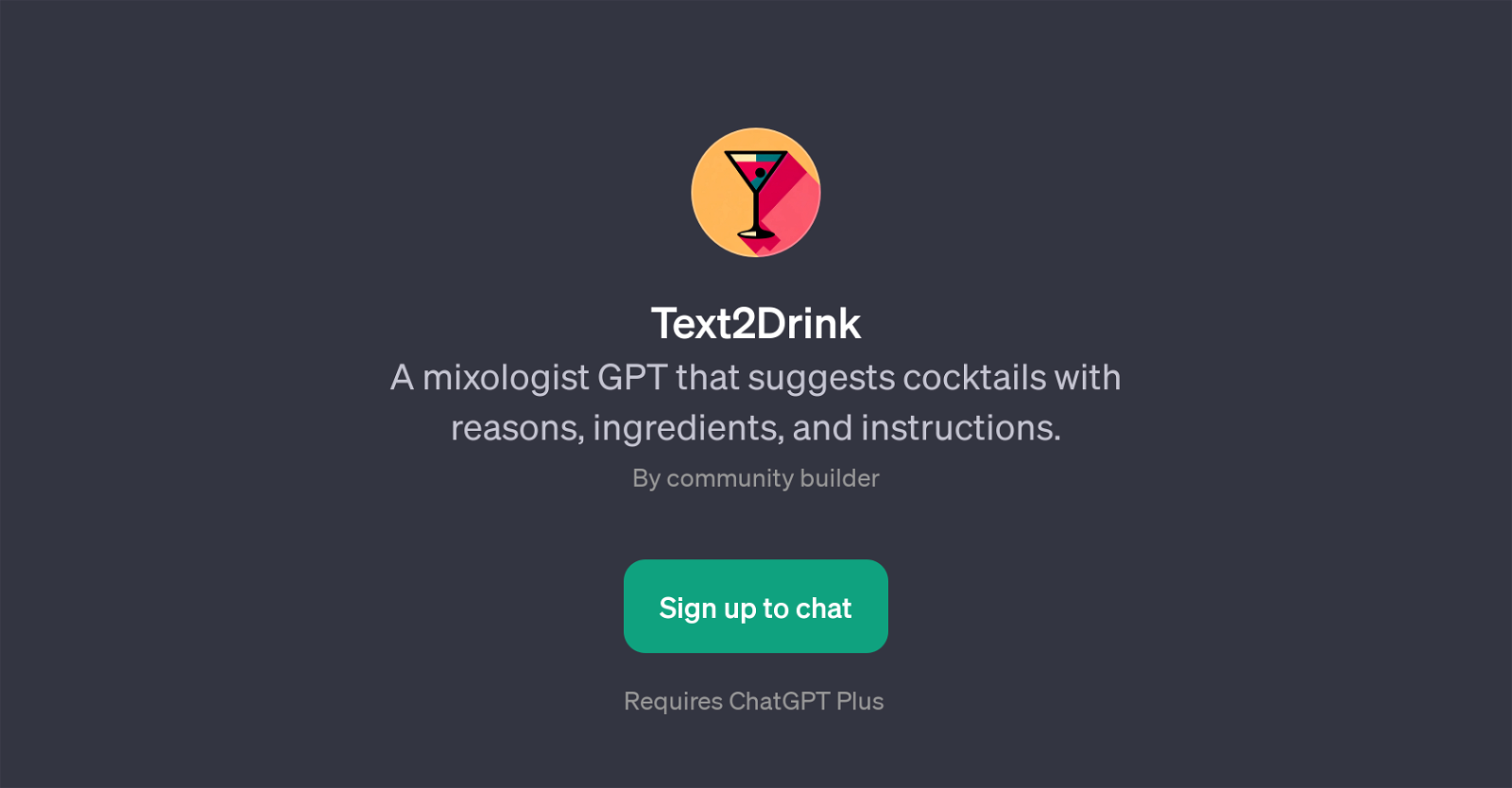 Text2Drink image