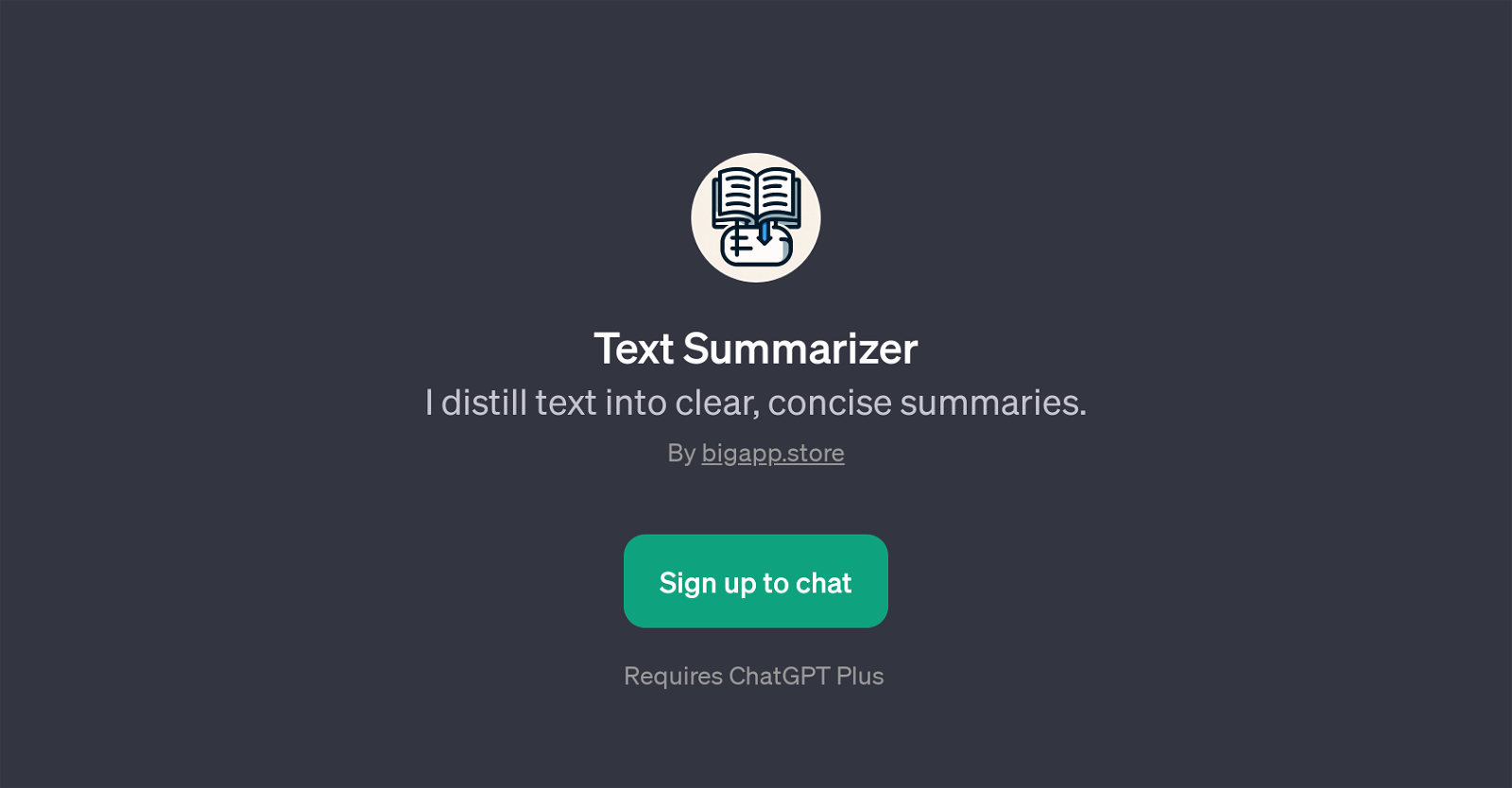 Text Summarizer image