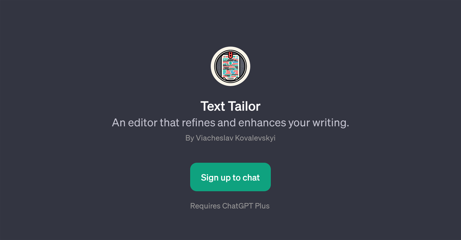 Text Tailor image